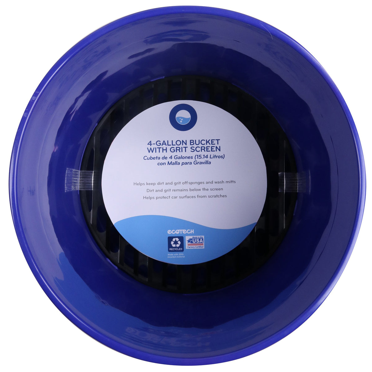 Ecotech 4Gallon Bucket With Grit Screen Revoluggage